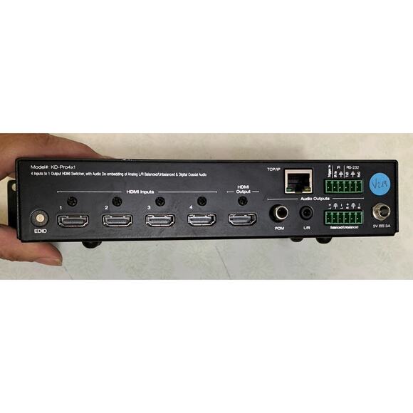 Key Digital KD-Pro 4x1 Switcher with Power Supply Tested - Picture 2 of 4